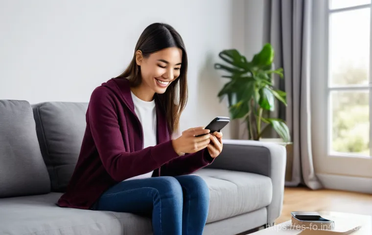 스마트 조명 시스템의 사용자 인터페이스 디자인 - **Prompt 1: Intuitive Smart Home Setup**
    "A young adult, dressed in comfortable casual wear, is ...